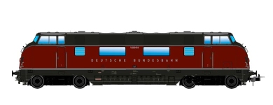 ESU 31339 - H0 - Diesellok V 200, DB, Ep. III - DC-Sound